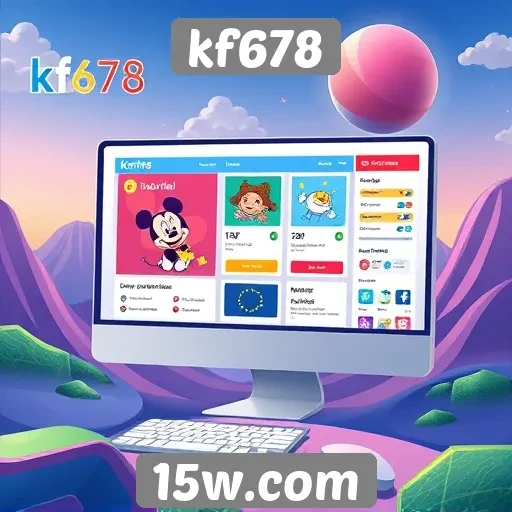 novas funcionalidades do site kf678 em destaque